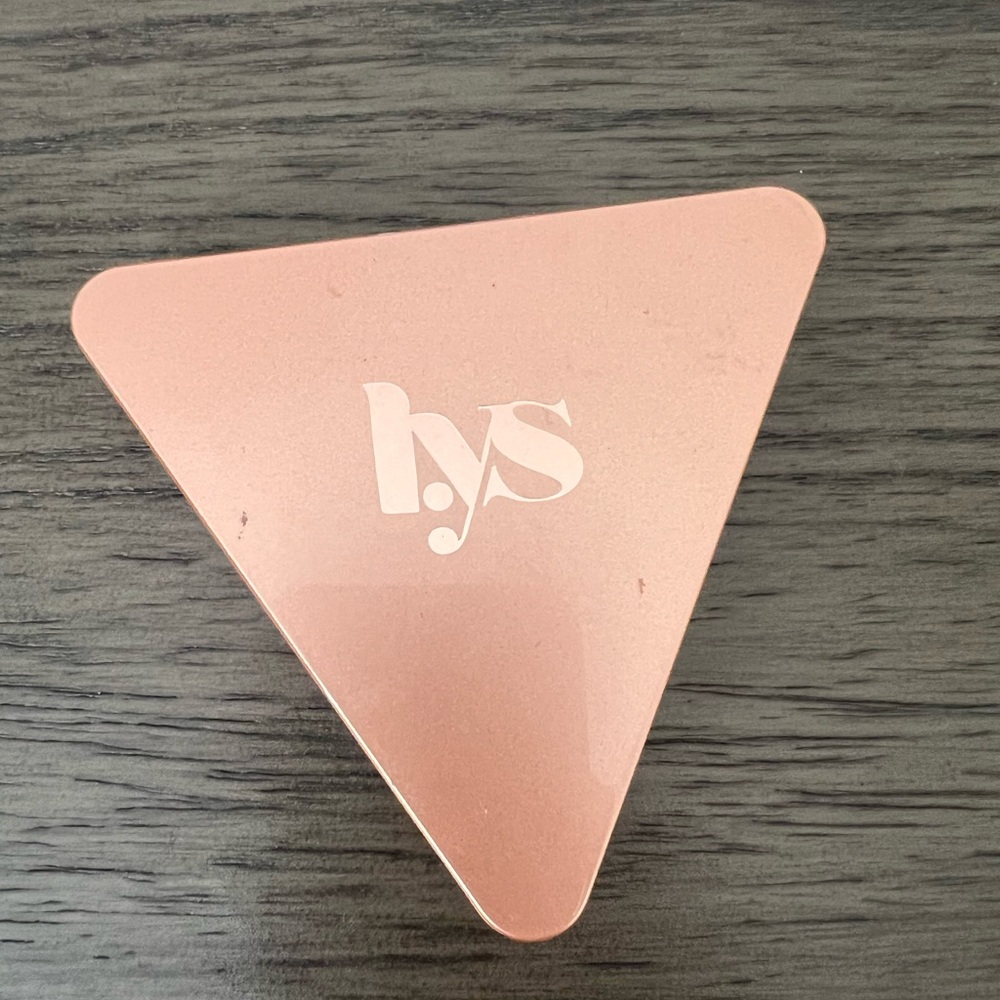 lys beauty higher standard satin matte blush swatched once